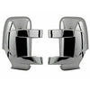 Fits Renault Master 2010-2022 Chrome Plated ABS Plastic Side View Wing Mirror Trim & Door Handle Cover SET - Luxell Europe