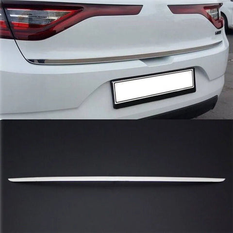 Fits Renault Megane MK4 HB 2016-2020 Chrome Tailgate Boot Lid Trim Strip Streamer 1 Pcs - Luxell Europe