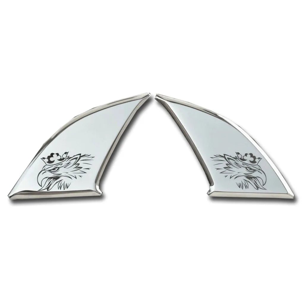 Fits Scania 4&R&P&G Series Chrome Exterior Door Handle Cover Plates Set 2 Pcs - Luxell Europe