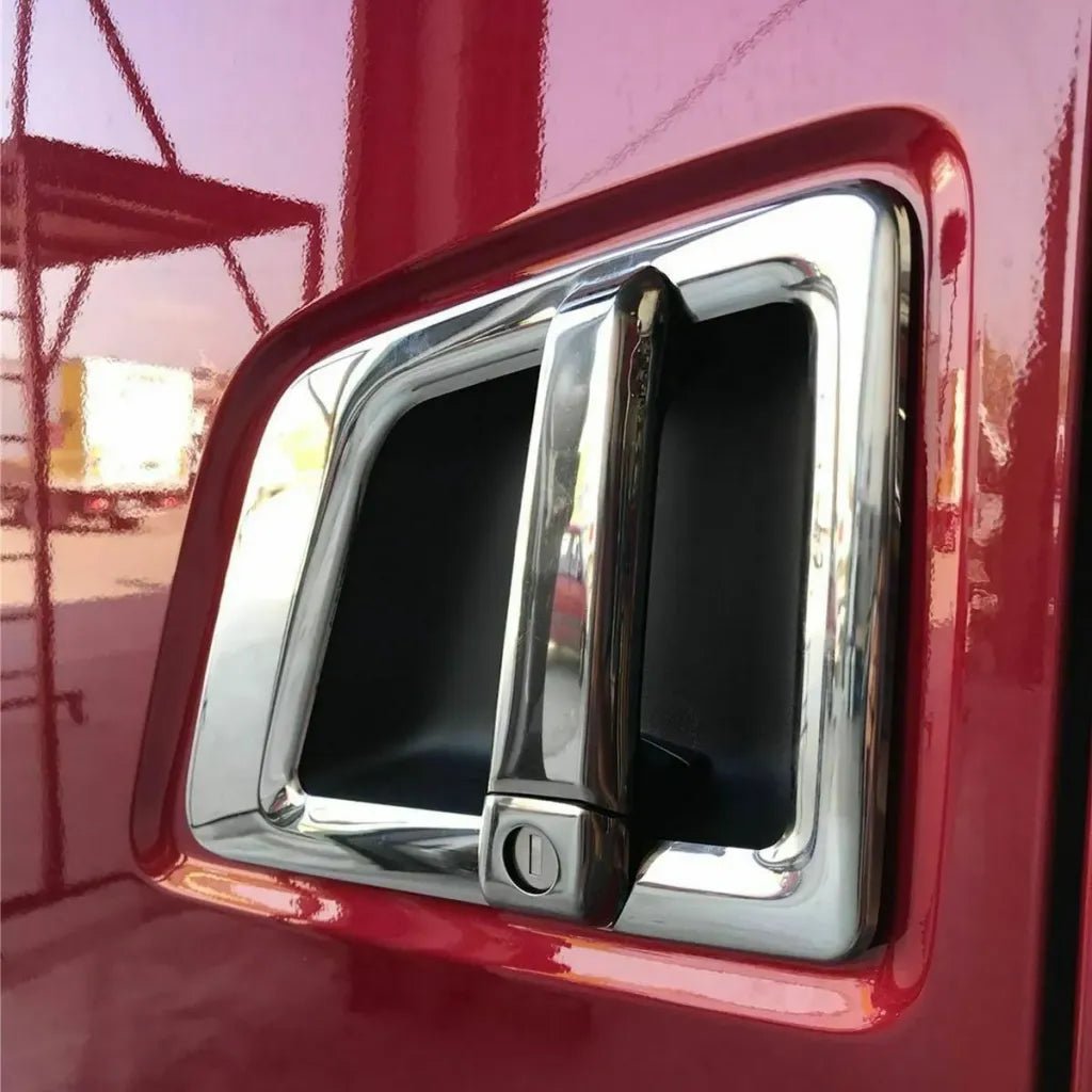 Fits Scania S&R Series 2017-2022 Chrome Exterior Door Handle Cover Set 4 Pcs - Luxell Europe