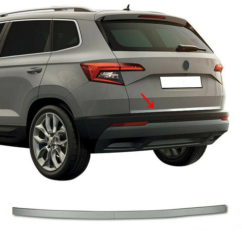 Fits Skoda Karoq 2017-2021 Chrome Tailgate Boot Lid Trim Strip Streamer 1 Pcs - Luxell Europe