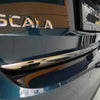 Fits Skoda Scala 2019-2021 Chrome Tailgate Boot Lid Trim Strip Streamer 1 Pcs - Luxell Europe