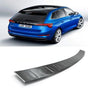 Fits Skoda Scala 2019-2021 DARK Chrome Rear Bumper Protector Scratch Guard - Luxell Europe