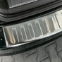 Fits Skoda Superb Estate 2015-2018 Chrome Rear Bumper Protector Scratch Guard - Luxell Europe
