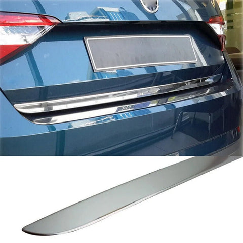 Fits Skoda SuperB MK3 Saloon 2015-2019 Chrome Tailgate Boot Lid Trim Strip Streamer 1 Pcs - Luxell Europe