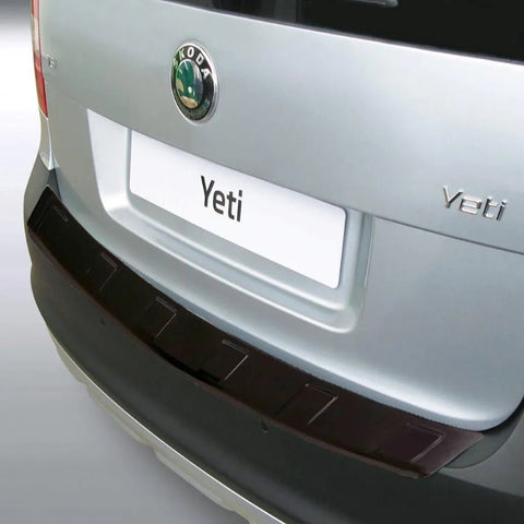 Fits Skoda Yeti MK2 2009-2017 Rear Bumper Protector Scratch Guard - Luxell Europe