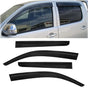 Fits Toyota Hilux 2008-2018 Wind Rain Deflector , Front Side Door Window Vent Visor 4 Pcs - Luxell Europe