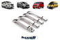 Fits Trafic Master NV300 NV400 Primastar Talento Vivaro Movano ABS PLASTIC Exterior Door Handle Cover 8 Pcs 4 DOOR 1 Keyhole - Luxell Europe