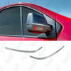 Fits Trafic / Vivaro / NV300 Chrome Side View Wing Mirror Trim Strips Streamer 2 Pcs - Luxell Europe