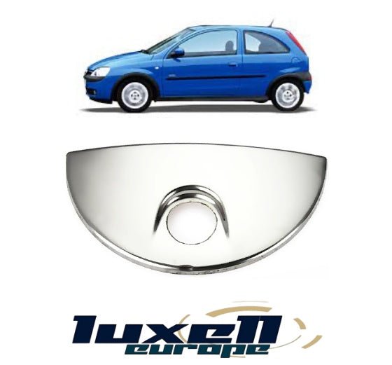 Fits Vauxhall Corsa C 2000-2007 Chrome Tailgate Exterior Door Handle Cover 1 Pcs - Luxell Europe