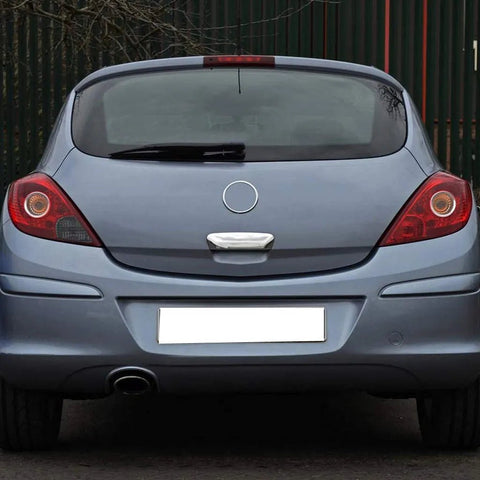 Fits Vauxhall Corsa D 2006-2015 Chrome Tailgate Exterior Door Handle Cover 1 Pcs - Luxell Europe