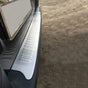 Fits Vauxhall Vivaro Renault Trafic Nissan Primastar 2001-2014 Chrome Rear Bumper Protector Scratch Guard - Luxell Europe