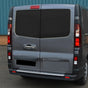 Fits Vivaro Talento NV300 Trafic Chrome Rear Bumper Protector Scratch Guard - Luxell Europe
