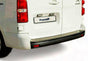 Fits VIVARO/ZAFIRA/PROACE/EXPERT/TRAVELLER/DISPATCH 2016 > Chrome Rear Bumper Protector - Luxell Europe