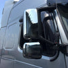 Fits Volvo FH12 FH13 Series Chrome Side View Wing Mirror Trim Cover 4 Pcs - Luxell Europe