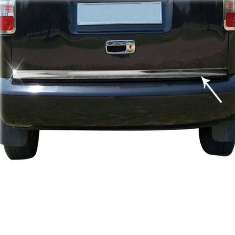 Fits VW Caddy MK3 2003-2014 Chrome Tailgate Boot Lid Trim Strip Streamer 1 Pcs - Luxell Europe