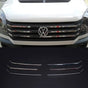 Fits VW Crafter 2013-2017 Chrome Front Grille Trim Streamer 6 Pcs - Luxell Europe