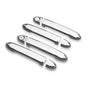 Fits VW Crafter 2017-2021 Chrome Exterior Door Handle Cover 8 Pcs 4 DOOR - Luxell Europe