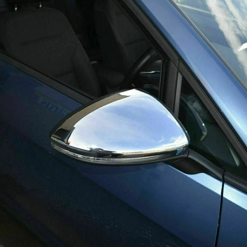Fits VW Golf MK7 2013-2019 Side View Wing Mirror Trim Cover 2 Pcs - Luxell Europe