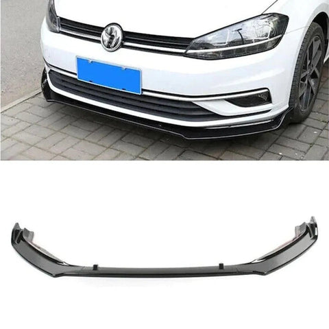 Fits VW Golf MK7.5 2017-2020 Front Bumper Lower Splitter Lip Spoiler - Luxell Europe