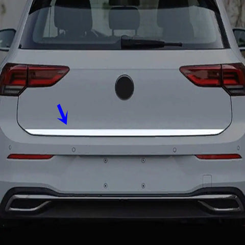 Fits VW Golf MK8 2020-2023 Chrome Tailgate Boot Lid Trim Strip Streamer 1 Pcs - Luxell Europe