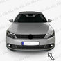 Fits VW Jetta MK4 2010-2015 Front Bumper Lower Splitter Lip Spoiler - Luxell Europe