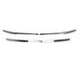 Fits VW Passat B8 B8.5 2014-2022 Chrome Front Head Light and Grille Hood Trim Streamer 3 Pcs - Luxell Europe