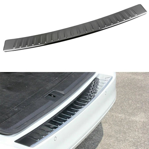 Fits VW Passat ESTATE 1996-2005 Chrome Rear Bumper Protector Scratch Guard - Luxell Europe