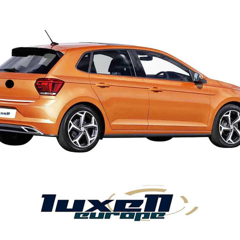 Fits VW Polo HB 2017-2021 Chrome Tailgate Boot Lid Trim Strip Streamer 1 Pcs - Luxell Europe