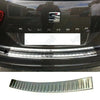 Fits VW Sharan / Seat Alhambra MK2 2010-2022 Chrome Rear Bumper Protector Scratch Guard - Luxell Europe