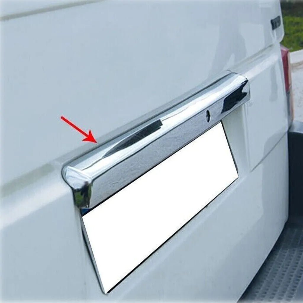 Fits VW T4 Transporter Caravelle 1995-2003 Chrome Tailgate Boot Lid Trim Strip Streamer 1 Pcs - Luxell Europe