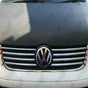 Fits VW T5 Transporter 2003-2009 Chrome Front Grille Trim Streamer 8 Pcs - Luxell Europe