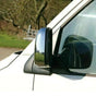 Fits VW T5 Transporter Caravelle 2003-2009 Caddy 2003-2014 Side View Wing Mirror Trim Cover 2 Pcs (LHD) - Luxell Europe