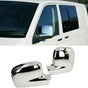 Fits VW T5 Transporter Caravelle 2003-2009 Caddy 2003-2014 Side View Wing Mirror Trim Cover 2 Pcs (RHD) - Luxell Europe