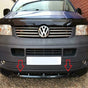 Fits VW T5 Transporter / Caravelle 2003-2009 Front Bumper Lower Splitter Lip Spoiler - Luxell Europe
