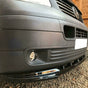 Fits VW T5 Transporter / Caravelle 2003-2009 Front Bumper Lower Splitter Lip Spoiler - Luxell Europe
