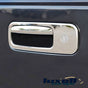 Fits VW T5 Transporter Caravelle 2004-2010 Chrome Tailgate Exterior Door Handle Cover 2 Pcs - Luxell Europe