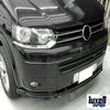 Fits VW T5.1 Transporter / Caravelle 2010-2014 Front Bumper Lower Splitter Lip Spoiler - Luxell Europe