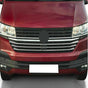 Fits VW T6.1 Transporter 2019-2021 Chrome Front Grille Lower Trim Streamer 5 Pcs - Luxell Europe