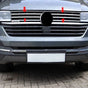 Fits VW T6.1 Transporter 2019-2021 Chrome Front Grille Trim Streamer 4 Pcs - Luxell Europe