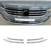 Fits VW Tiguan 2020-2022 Chrome Front Grille Lower Trim Streamer 4 Pcs - Luxell Europe