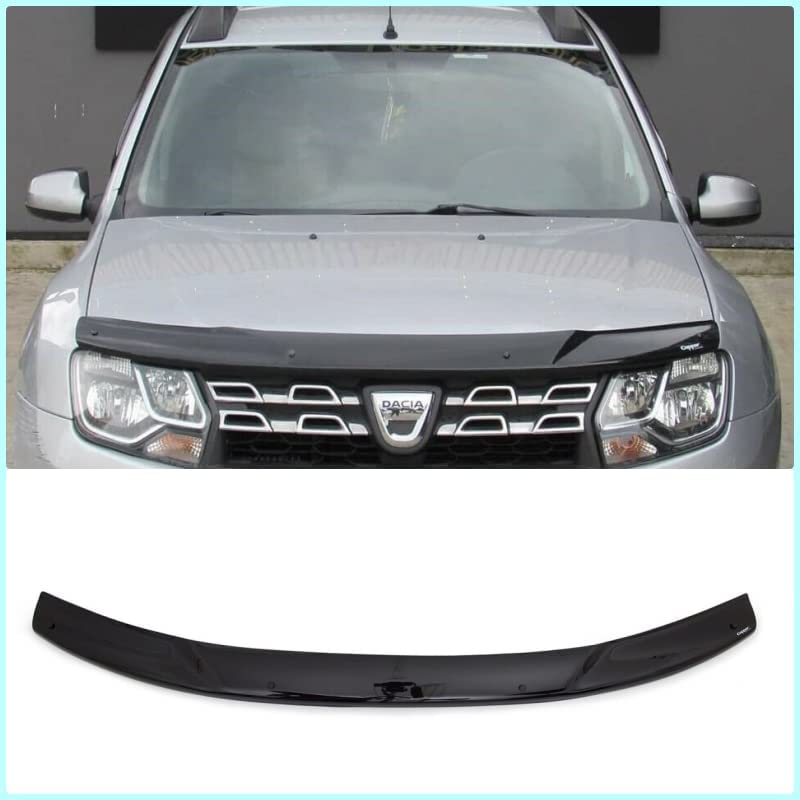 For Dacia Duster 2010-2017 Bonnet Wind Stone Deflector Protector - Luxell Europe