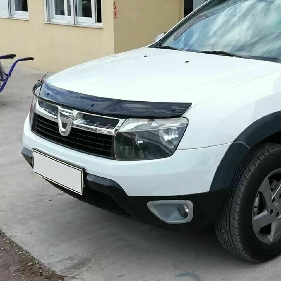 For Dacia Duster 2010-2017 Bonnet Wind Stone Deflector Protector - Luxell Europe