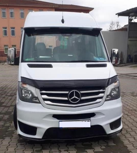For Mercedes Sprinter W906 2013-2017 Bonnet Wind Stone Deflector Protector - Luxell Europe