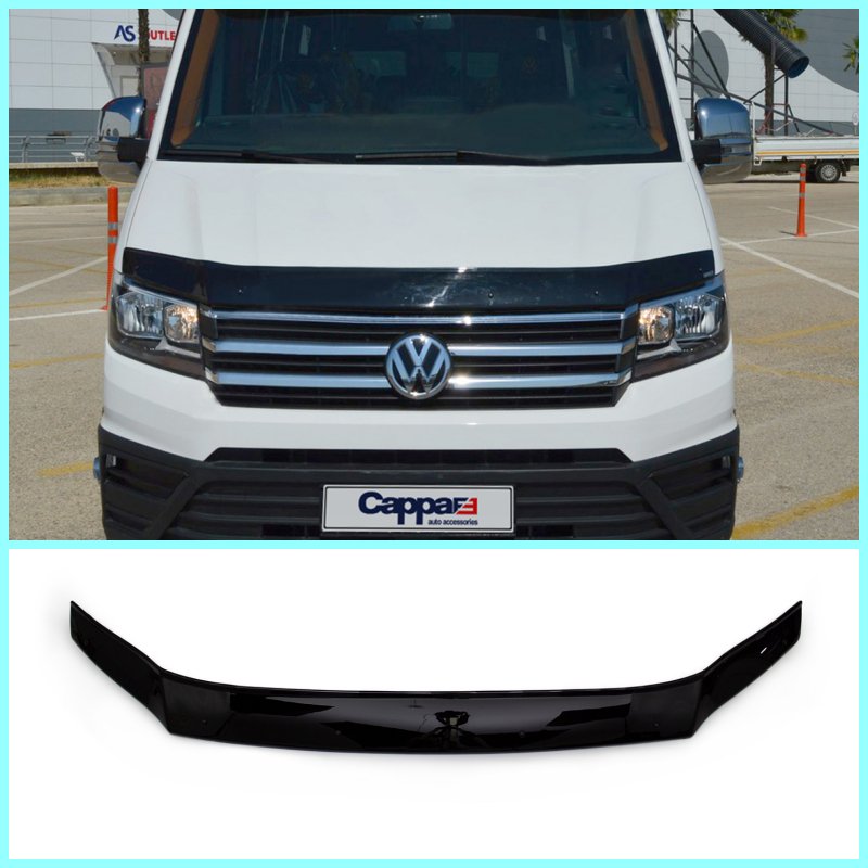 For Vw Crafter & Man Tge 2017 Up Bonnet Wind Stone Deflector Protector - Luxell Europe
