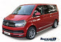 Lower Front Gloss Black Splitter Lip FITS T5/T5.1 TRANSPORTER SPORTLINE 2010-14 - Luxell Europe