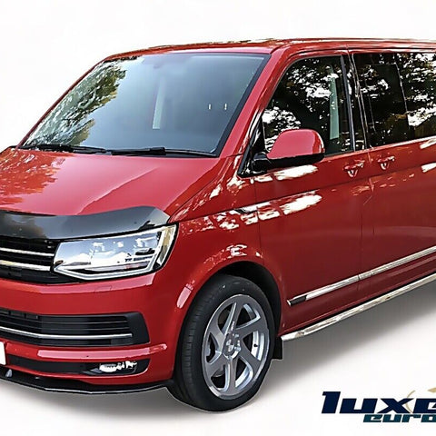 Lower Front Gloss Black Splitter Lip FITS T5/T5.1 TRANSPORTER SPORTLINE 2010-14 - Luxell Europe