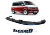 Lower Front Gloss Black Splitter Spoiler Bumper Lip For T6.1 TRANSPORTER - Luxell Europe