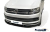 Lower Front Gloss Black Splitter Spoiler Bumper Lip For T6.1 TRANSPORTER - Luxell Europe