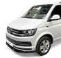 Lower Front Gloss Black Splitter Spoiler Bumper Lip For T6.1 TRANSPORTER - Luxell Europe
